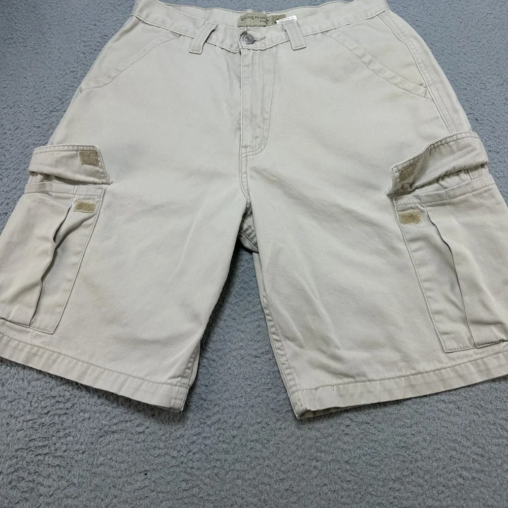 Levis Silvertab Cargo Shorts Men's 32 Utility‎ Pockets Outdoor Baggy 90s Y2K